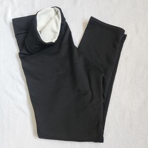 Black Fleece Lined High Waisted Leggings